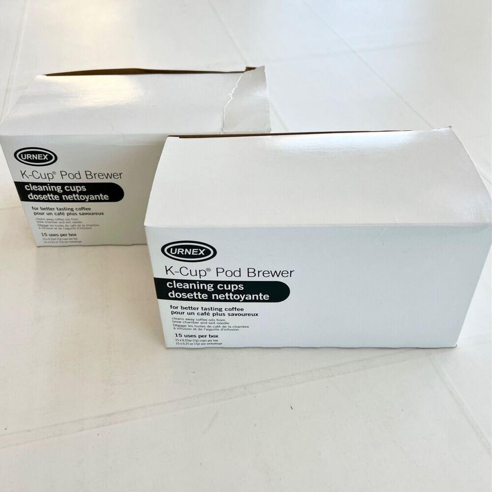 URNEX (30 Count) K-Cup Coffee Machine Brewer Cleaning Pods (30 Total Pods)